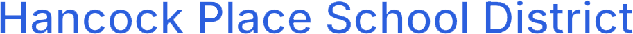 Hancock Place Schools Logo