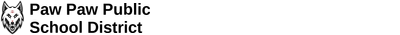 Paw Paw Public School District Logo
